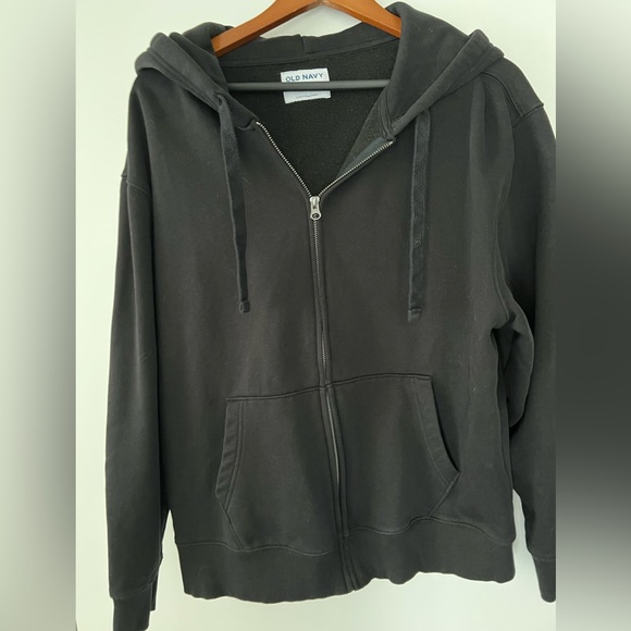 Old Navy Oversized Mens Front Zip Hoodie - Picture 3 of 6